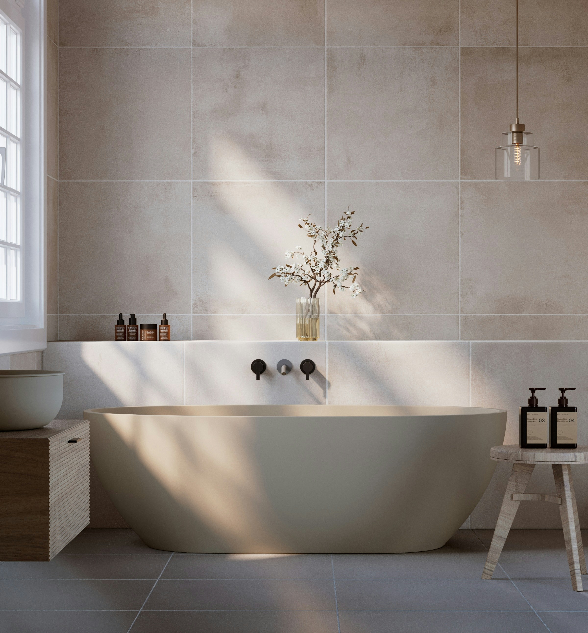 Elegantes Badezimmer-Design